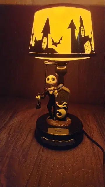 나이트메어 비포 크리스마스 액션 램프 스케리톤