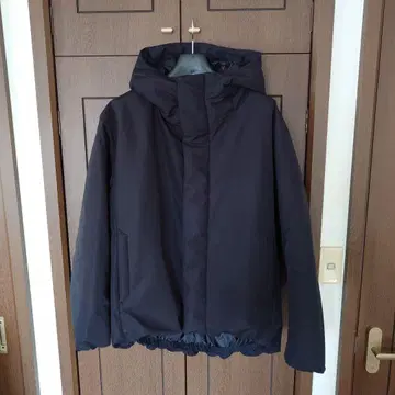 [ 무인양품 ] 신사 방풍 발수 솜 후드 자켓 블랙 XL