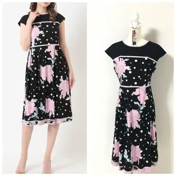 신상 미사용 2025년 LEONARD 레오나르 칸칸 원피스 40