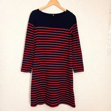 무인양품 원피스 보더 M 사이즈