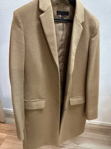 베이지 체스터 코트 S 사이즈 UNIQLO