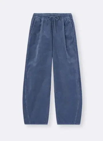 GU 코듀로이 배럴 레그 이지 팬츠 M 사이즈