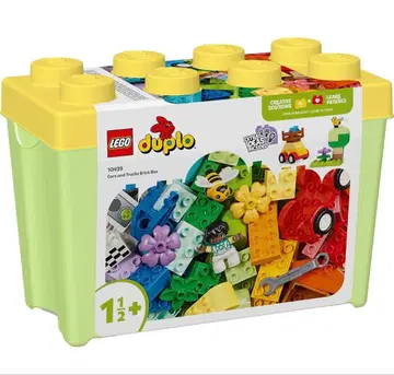 레고 듀플로 컨테이너 디럭스 자동차와 트럭