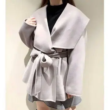 snidel 숏 리버 코트