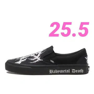 BABYMETAL x Vans Slip-On 25.5