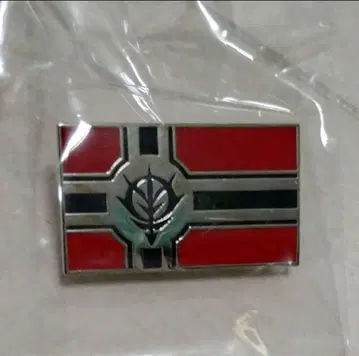 새상품 지온군 깃발 핀 배지 핀즈