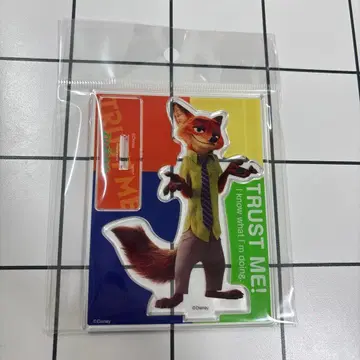 프리미엄 반다이 아크릴 스탠드 복권 주토피아 닉 와일드