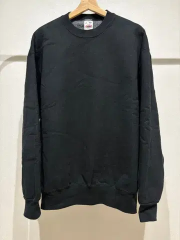 90s USA제 BLANK SWEAT BLACK 프룻 오브 더 룸 L