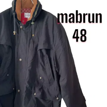 [ 레어 ] vintage mabrun 모즈 코트 후드 있음 ITALY제