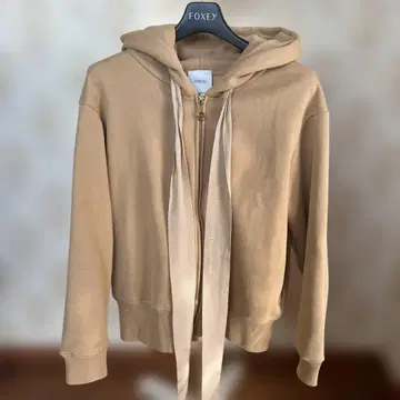 PATOU 후드 부착 베이지 후드티 XS