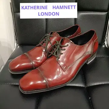 캐서린 햄넷 가죽 드레스 슈즈 비즈니스 슈즈