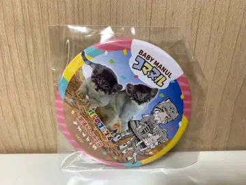 케모노 프렌즈 콜라보 한정판 캔뱃지 마눌네코 & 코마누루 A 2