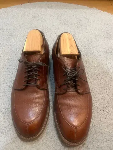 알든 이세탄 별주 V 칩 8.5D 그레인 가죽 상자, 주머니, 슈트리