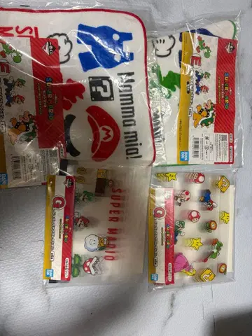 슈퍼 마리오 캐릭터 굿즈 세트