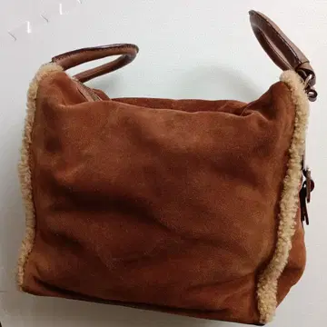 kate spade 브라운 스웨이드 핸드백