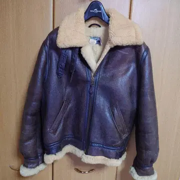 Schott B-3 플라이트 무스탕 자켓 USA제