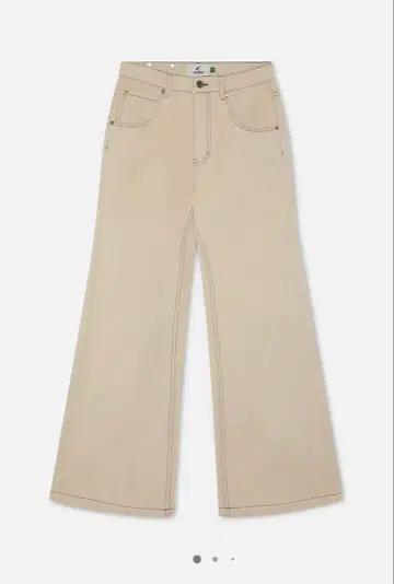 Scuffers 베이지 플레어 데님 팬츠