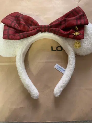 디즈니 크리스마스 헤어밴드