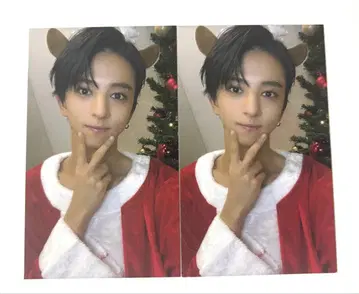 ICEx 트레이딩 카드 야가미 료스케 산타 ver. 2장 세트