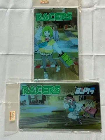 미니 사륜구동 RACERS 세팅 보드 2장