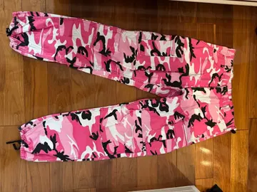 카모플라쥬 디자인 카고 팬츠 M 사이즈