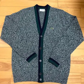 LACOSTE 네이비 계열 가디건