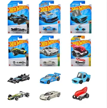 핫휠 베이직카 M 모듬 36대입 98mm C 4982