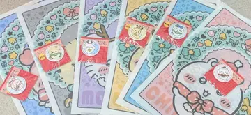 세븐일레븐 치이카와 (먼작귀) 클리어 파일 캔 배지 전 컴프