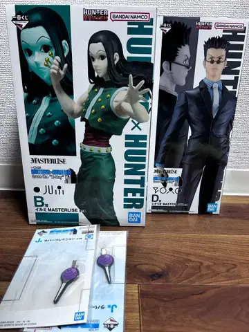 헌터헌터 제일복권 B상 이르미 D상 레오리오 J상 보라색 바늘 x 2