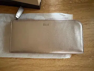 페르보르사 L자 장지갑 핑크 골드