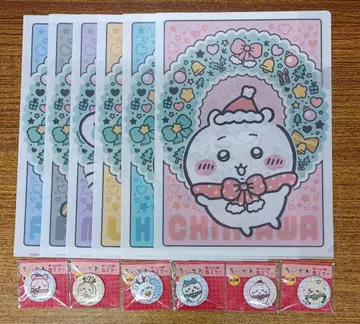 치이카와 클리어 파일 A4 사이즈, 캔 거울 컴플리트 세트