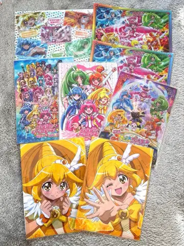 스마일 프리큐어 클리어 파일 세트