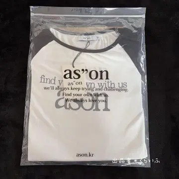 ason ason 긴팔T셔츠