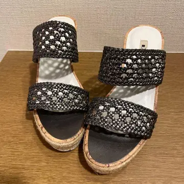 블랙 Diana 샌들 L 사이즈