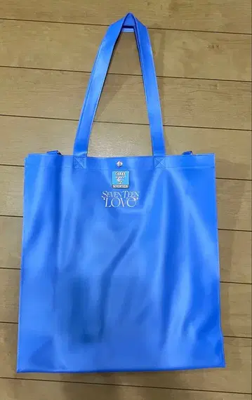 SEVENTEEN LOVE 토트백 파랑