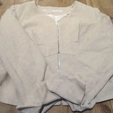 Framework 노카라 자켓 베이지