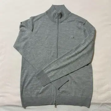 [ 시착만 한 상품 ] 라코스테 울 집업 니트 스웨터 남성용