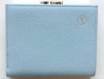 황궁 한정판 미사용 새상품 완판템 블루 가죽 접이식 지갑 박스 포함