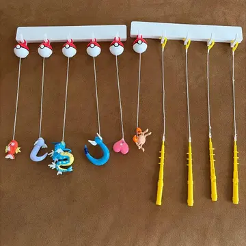 빗쿠라타마고 포켓몬 목욕탕에서 포켓몬 낚시 세트