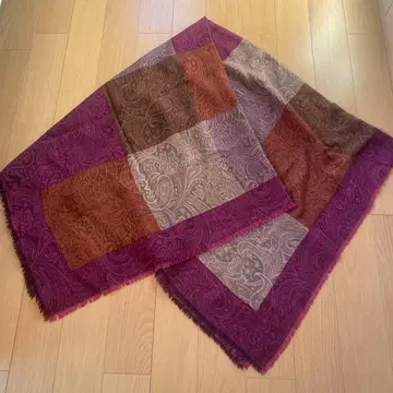 페이즐리 무늬 대형 스톨