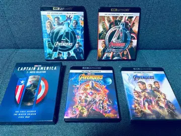 4K 어벤져스 세트 / 캡틴 아메리카: 3 무비 컬렉션