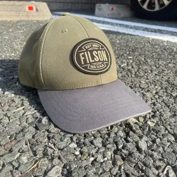 FILSON 워크캡 올리브색