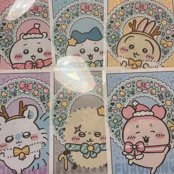 치이카와 (먼작귀) 세븐일레븐 클리어 파일 6종