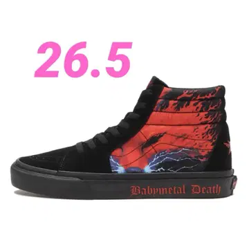 BABYMETAL x Vans Sk8-Hi 26.5