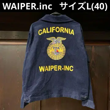 WAIPER-INC 밀리터리 자켓 네이비