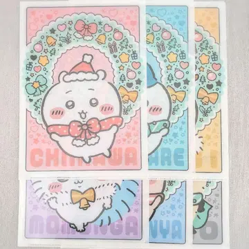 치이카와 (먼작귀) 세븐일레븐 클리어 파일 하치와레 토끼 모몽가 세븐