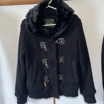 CECI Mc BEE 블랙 더플 코트