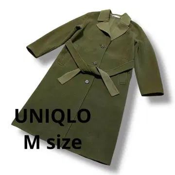 UNIQLO x JW ANDERSON 더블 페이스 싱글 코트 롱 코트