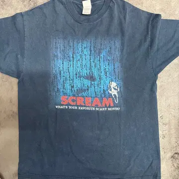 Scream T셔츠 네이비