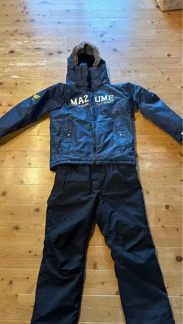 MAZUME 방한 방수 수트 상하의 세트